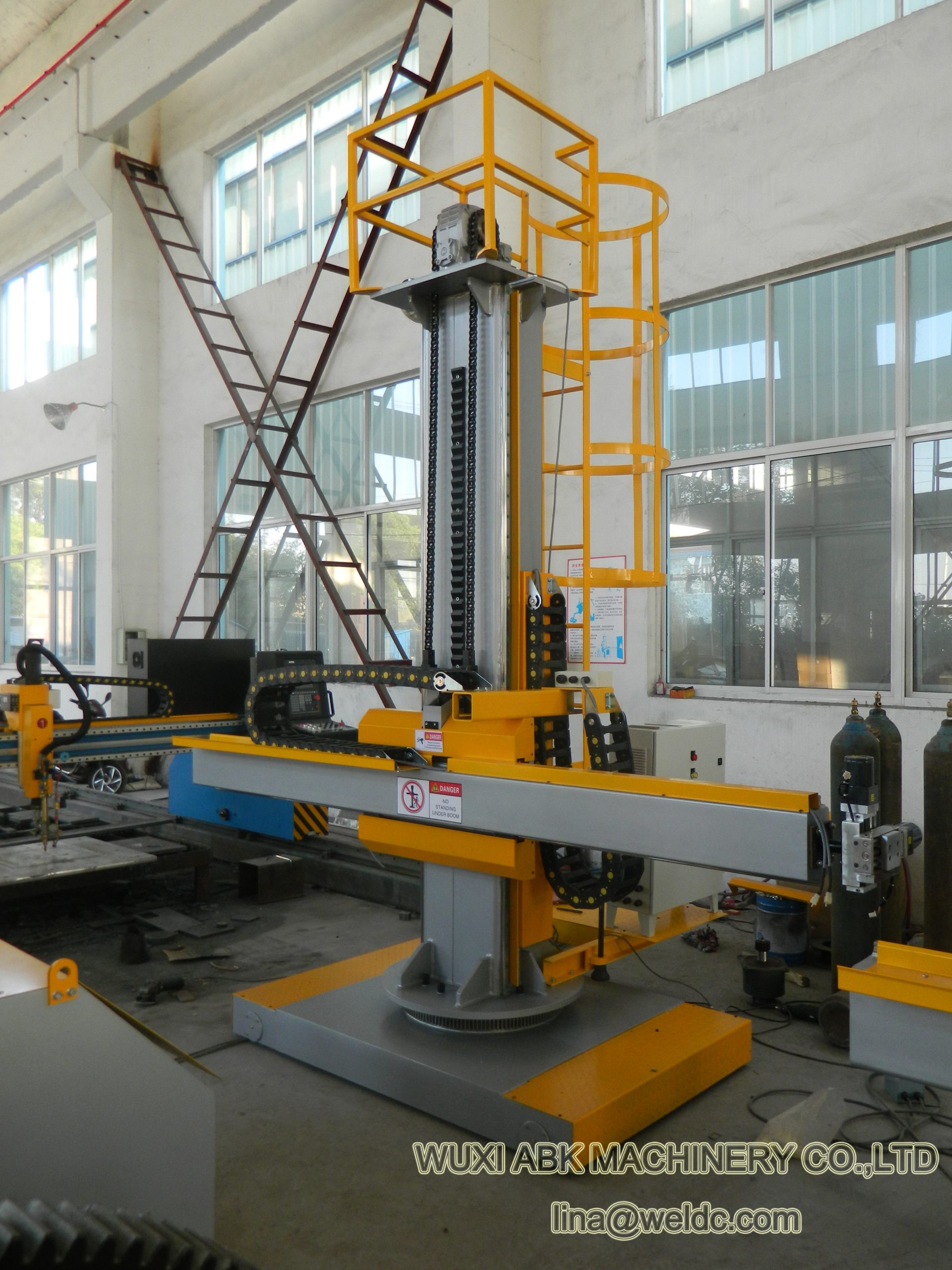 Welding Manipulator (Column Boom Manipulator) – WUXI ABK Machinery CO ...