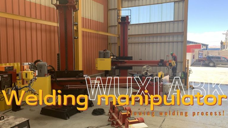 welding manipulator, pipe welding manipulator , robotic manipulator welding, wind tower welding line