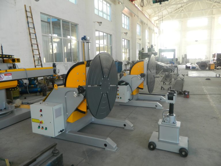 Welding Positioner Sizing Guide: HBJ-03 to HBJ-100 (7 Capacity Tiers)